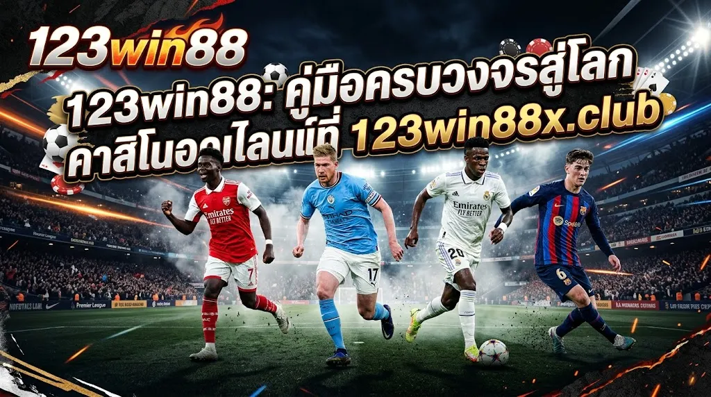 123win88: คู่มือครบวงจรสู่โลกคาสิโนออนไลน์ที่ 123win88x.club